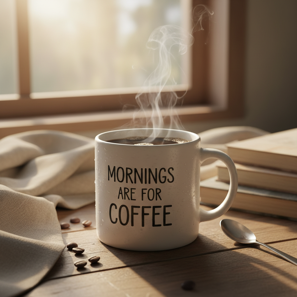 Mornings Are For Coffee Mug