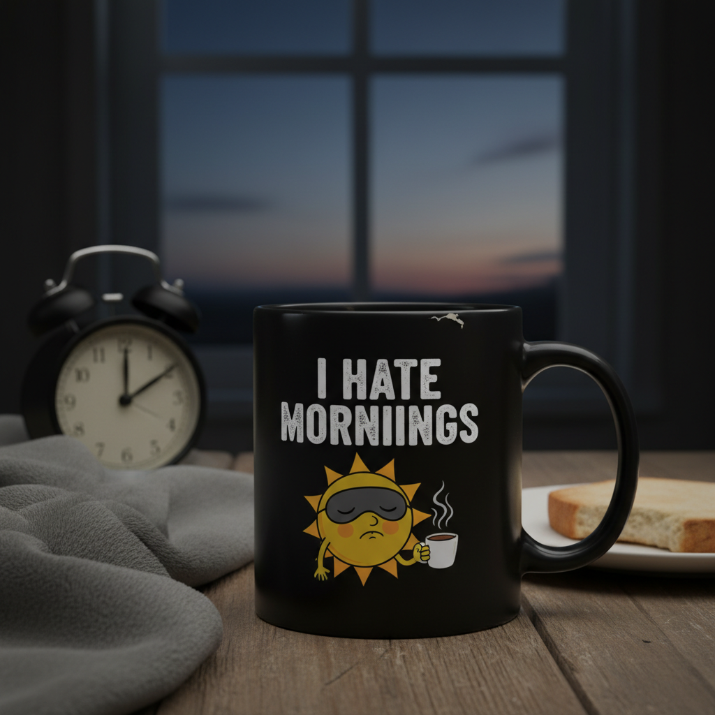 I Hate Mornings Mug