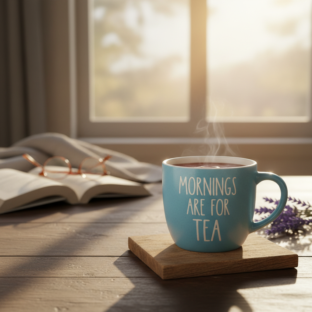 Mornings are for Tea Mug