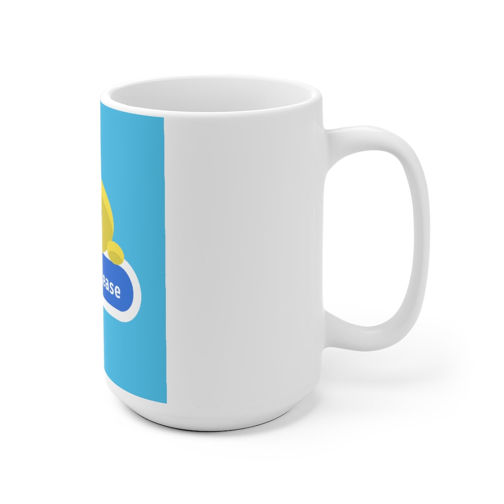 Blue Coffee Please Mug