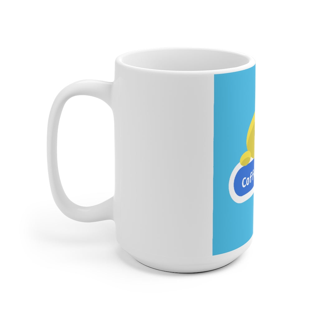 Blue Coffee Please Mug