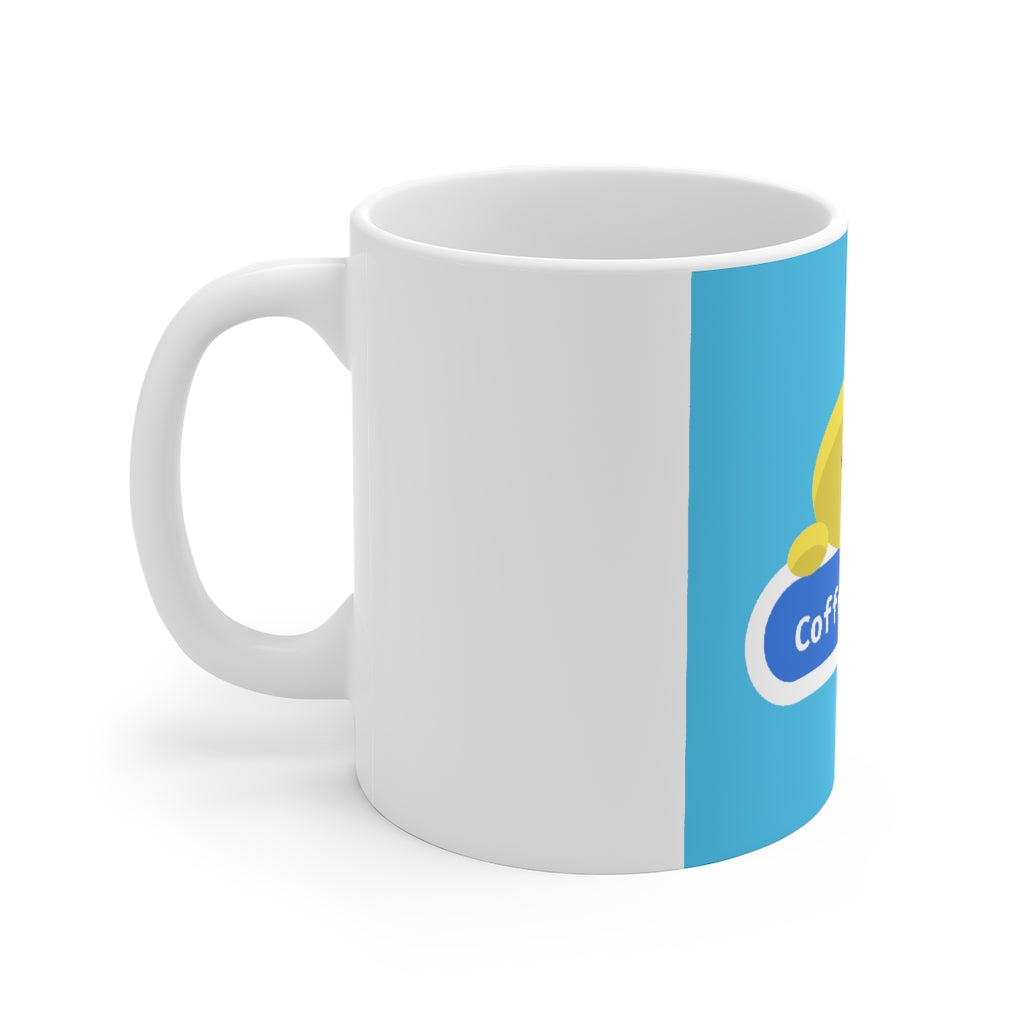 Blue Coffee Please Mug